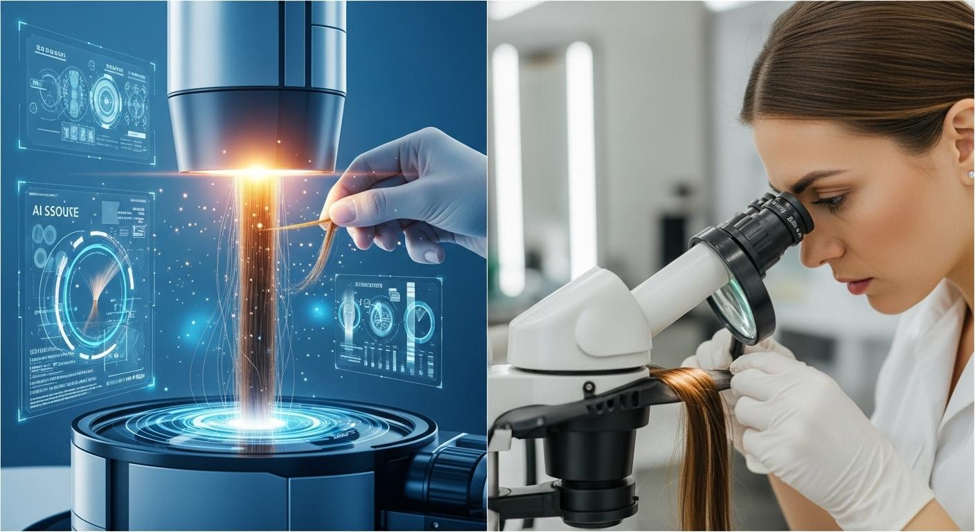 Comparing AI Hair Scanners with Human Hair Experts