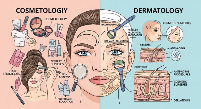 Cosmetology vs. dermatology: Where they intersect clearly