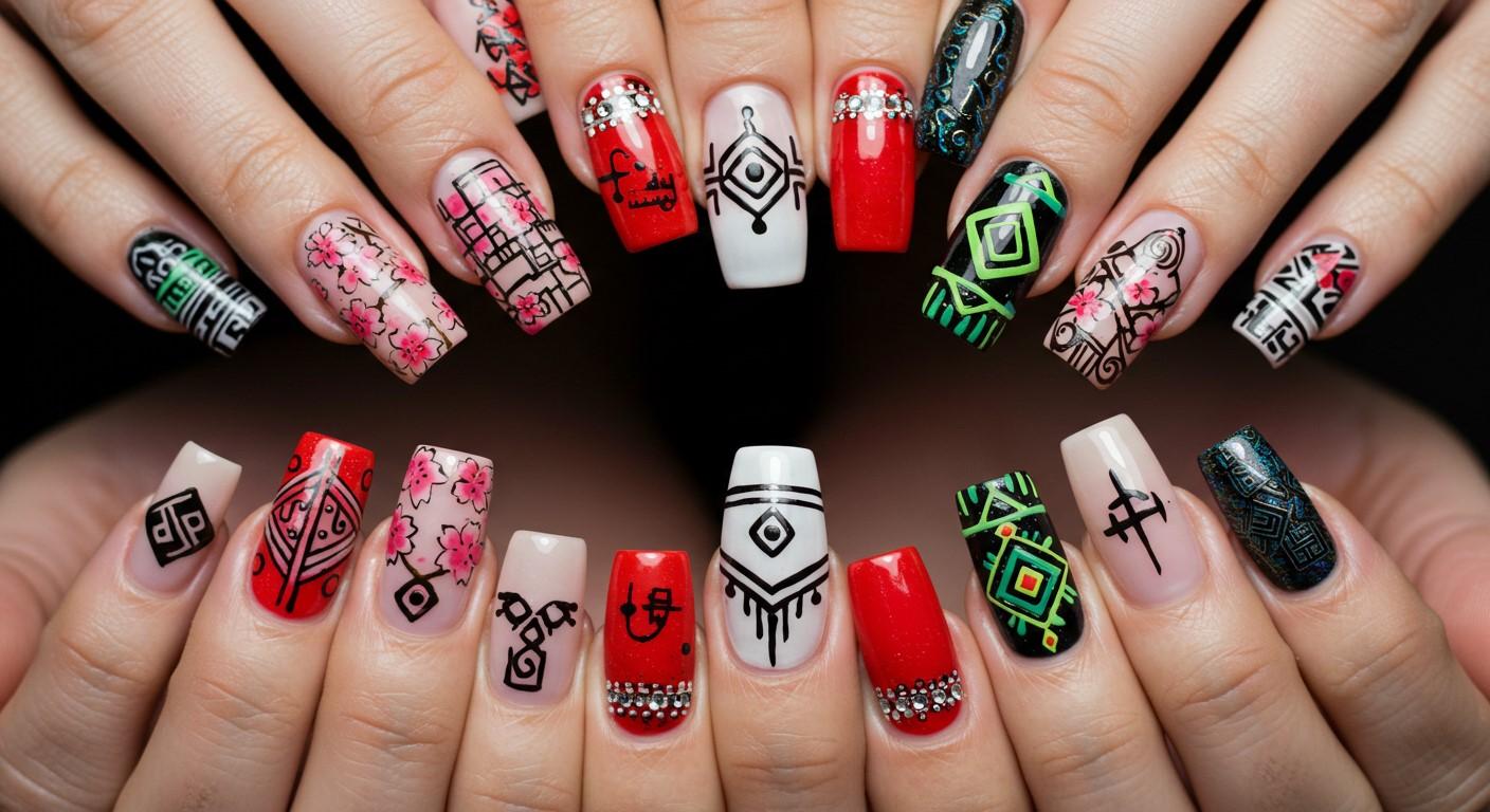 Cultural Nail Art Designs Ideas to Try for Unique Style
