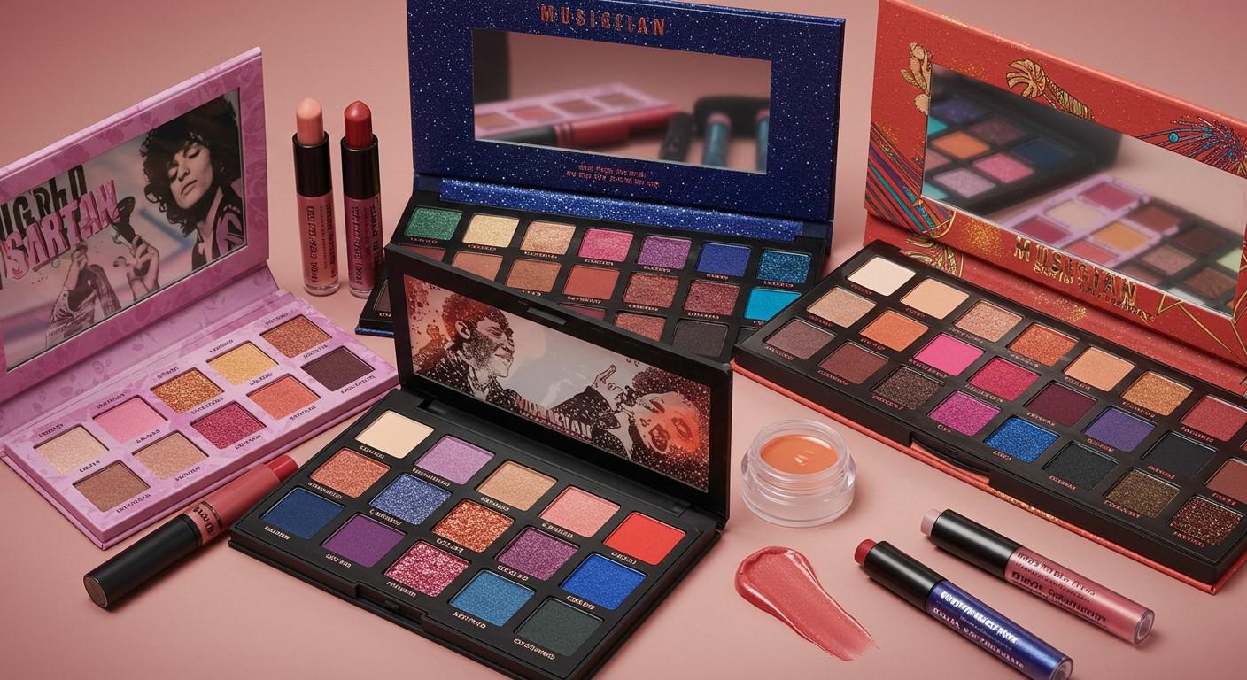 Musician-inspired makeup palettes and lip kits youll love