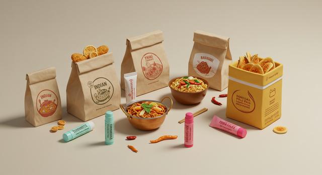 Food delivery brands teaming with lip balm creators for flavor launches